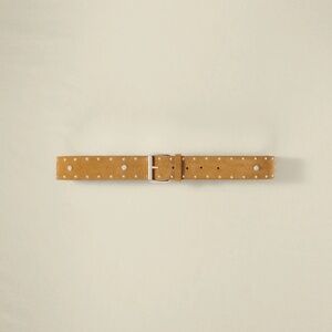 Maje Studded Suede Leather Belt (Women's S)